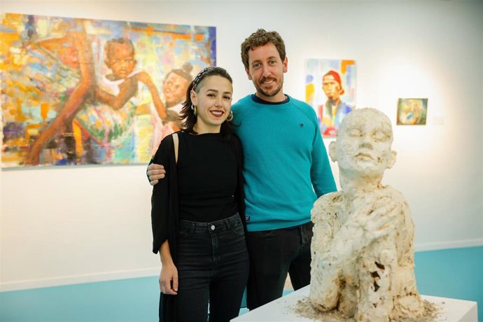Fátima Tomás y Fernando Ballestín exponen en el Espacio Joven de Fundación Ibercaja en Zaragoza.