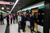 El metro llega ya al centro de Málaga: "Una conquista de incalculable valor en términos de movilidad sostenible"