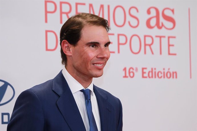 Archivo - Rafael Nadal, tennis player of Spain poses for a photo during the 16th edition of the As Sports Awards at The Westin Palace on December 20, 2022 in Madrid, Spain.