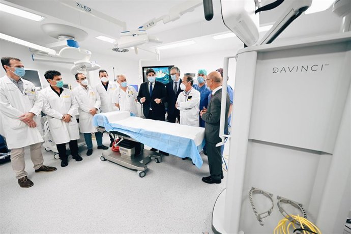 El presidente de la Comunidad, Fernando López Miras, inaugura la ampliación del hospital Morales Meseguer