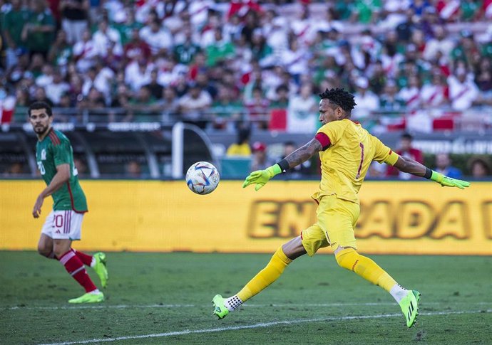Archivo - El portero de la selección peruana de fúbtol, Pedro Gallese