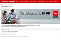 La Comunidad pone en marcha una herramienta virtual que calcula el ahorro fiscal de los madrileños en el IRPF