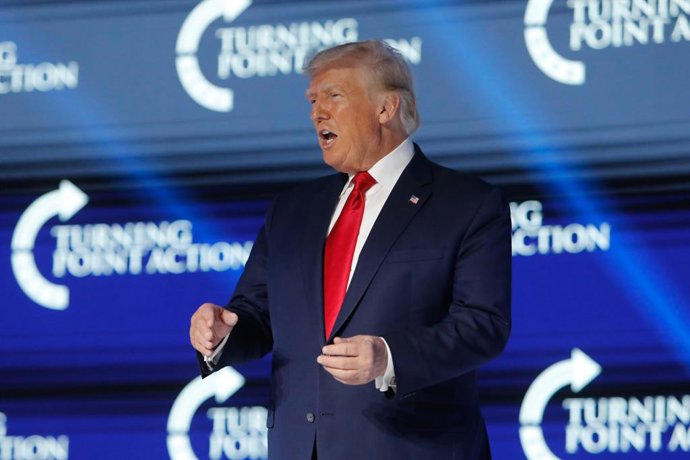 Archivo - L'expresident dels EUA Donald Trump