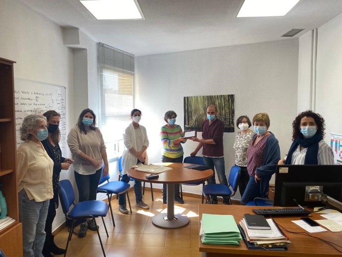 El servicio de epidemiología del Distrito Málaga Guadalhorce recibe un reconocimiento por parte de la Comisión Española de Ayuda al Refugiado