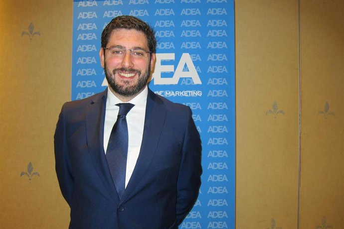 El candidato a la Presidencia del Gobierno de Aragón por VOX, Alejandro Nolasco.