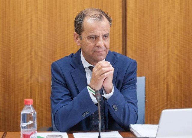 El director general de la RTVA, Juan de Dios Mellado, este martes