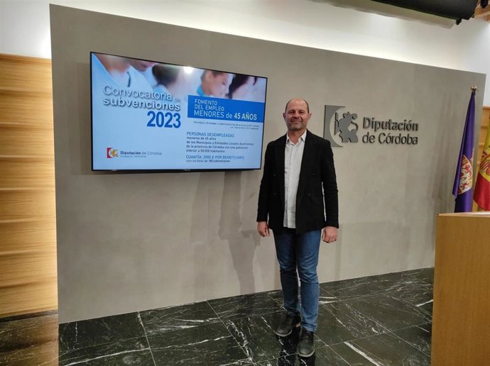 El delegado de Empleo de la Diputación de Córdoba, Miguel Ruz.