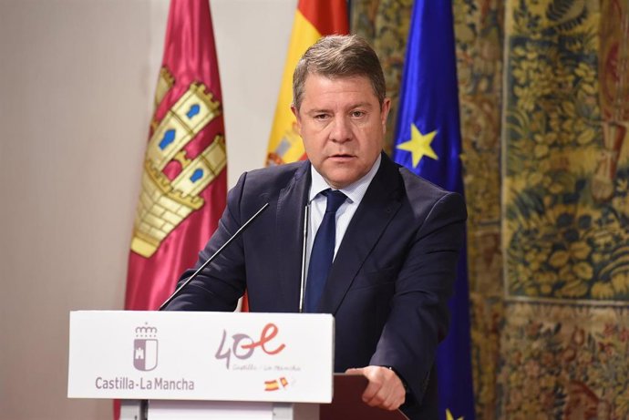 El presidente de Castilla-La Mancha, Emiliano García-Page