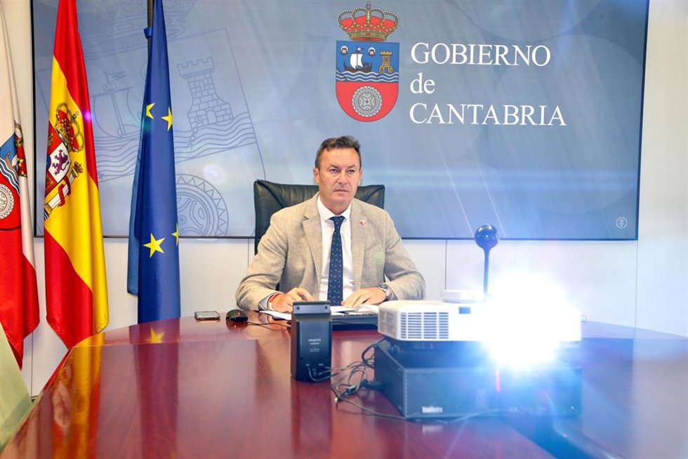 Archivo - Consejero de Ganadería de Cantabria, Guillermo Blanco