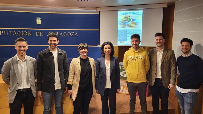 Esta mañana se ha presentado en la DPZ la XXVII edición del torneo de fútbol sala de Ejea de los Caballeros