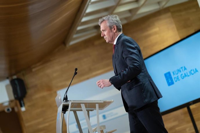 Rueda, en una comparecencia ante los medios tras presidir el Consello de la Xunta.