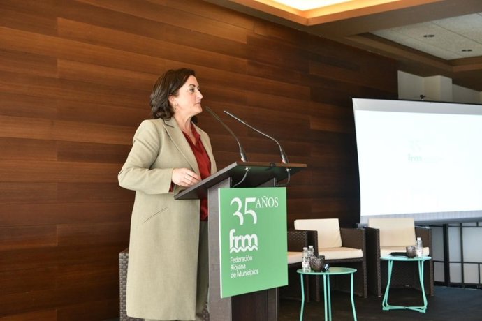 La presidenta del Gobierno de La Rioja, Concha Andreu