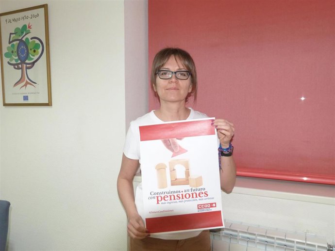 La secretaria de Políticas Sociales, Agenda 2030 y Empleo CCOO en C-LM, María Ángeles Castellanos