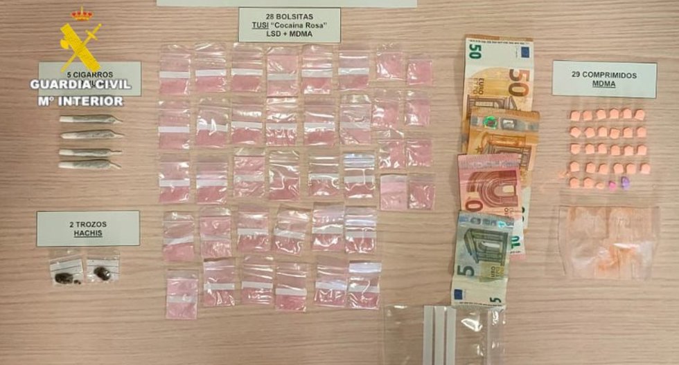 Droga incautada en La Zubia