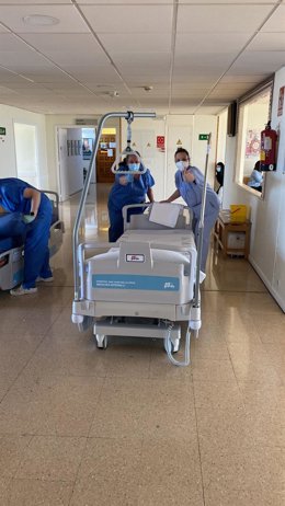 Nuevas camas para el Hospital San Juan de la Cruz