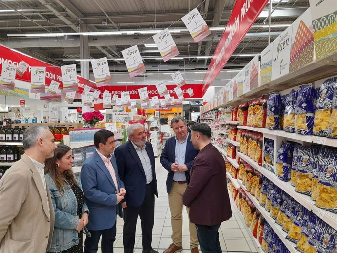 Productos Degusta Jaén en el Alcampo de Linares