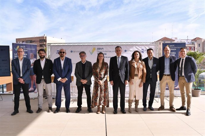 Presentación del torneo BBVA Open Internacional Valencia