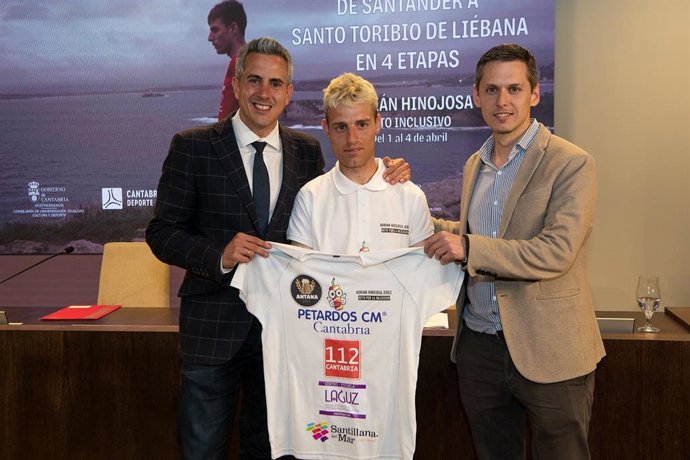 Presentación del Reto por la Inclusión del atleta Adrián Hinojosa.