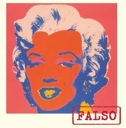 Una de las obras falsificadas que presenta la exposición 'Falso. El arte del engaño o el engaño del arte' en el MuVIM