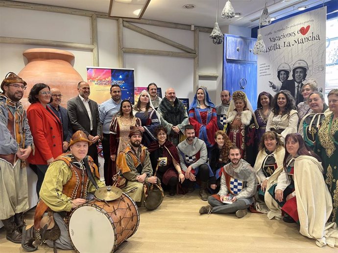 Presentación de las Jornadas Medievales de Oropesa en la Oficina de Promoción Turística de C-LM en Madrid