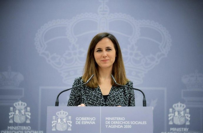 Archivo - La ministra de Derechos Sociales y Agenda 2030, Ione Belarra, foto de recurso