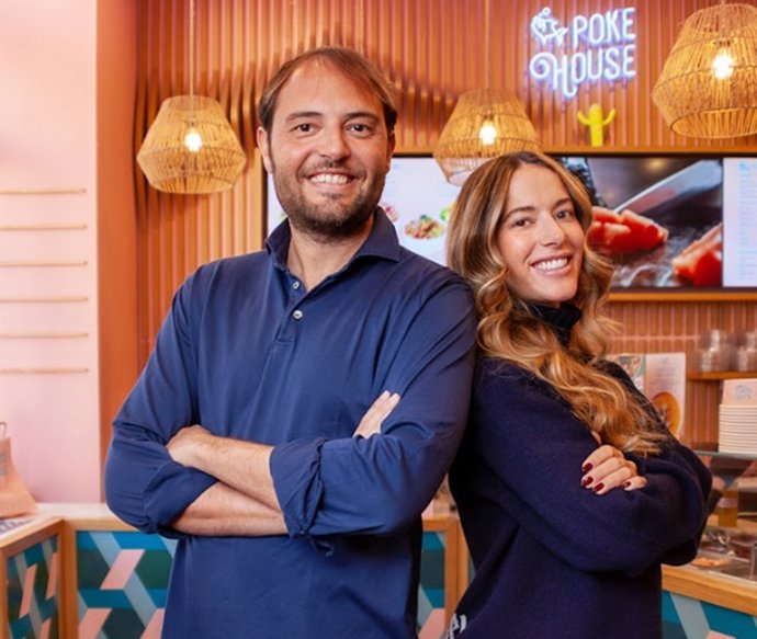 Matteo Pichi y Vittoria Zanetti, fundadores de Poke House.