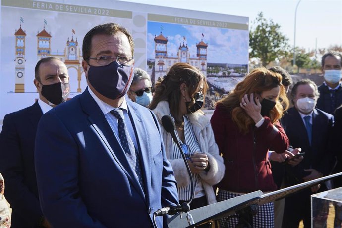 Archivo - El Delegado de Gobernación del Ayuntamiento de Sevilla, Juan Carlos Cabrera