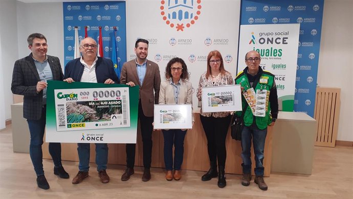 El cupón de la ONCE difunde el Día del Ajo Asado, una de las grandes citas turísticas de Arnedo