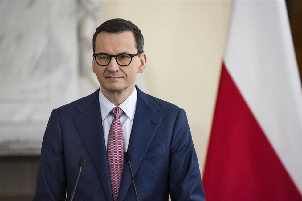 El primer ministro de Polonia, Mateusz Morawiecki