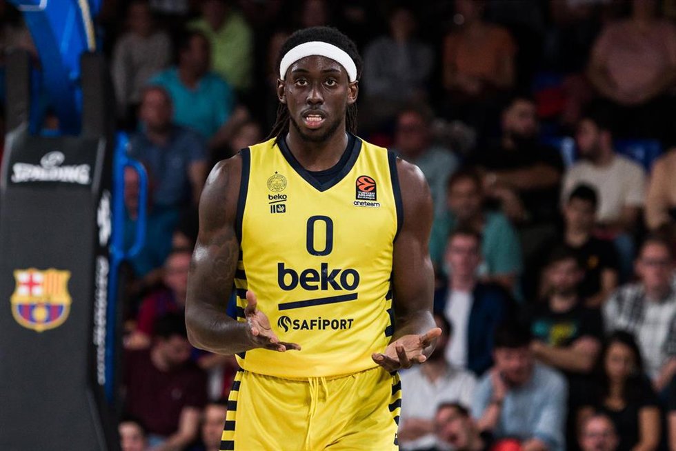 Archivo - Johnathan Motley durante un partido del Fenerbahce en la Euroliga 2022-2023