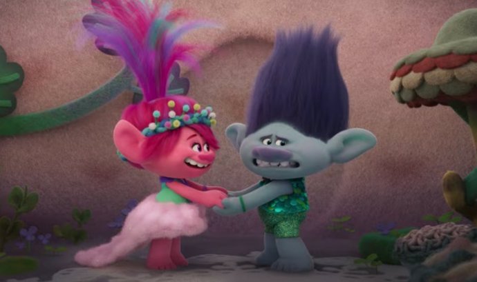 Poppy y Branch son oficialmente pareja en el tráiler de Trolls 3: Todos juntos