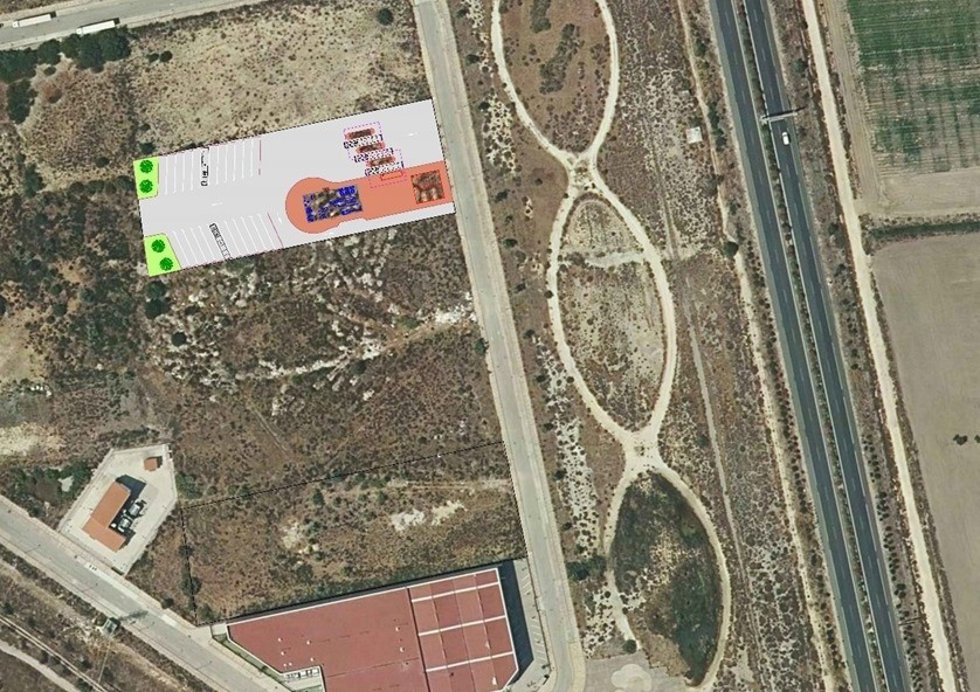 Terrenos elegidos para el proyecto