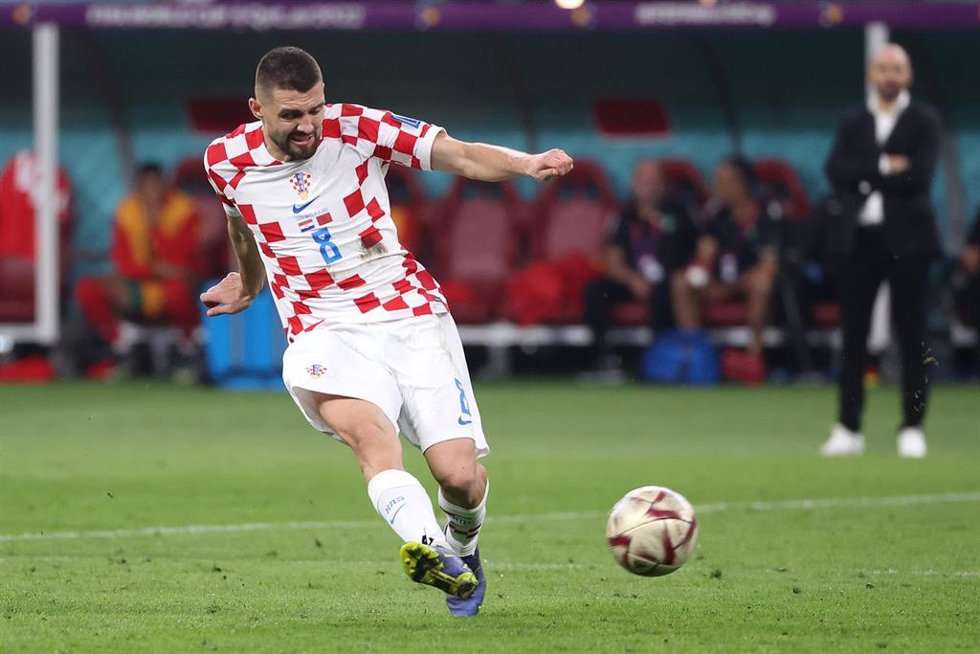 Archivo - Mateo Kovacic, jugador de la selección de Croacia.