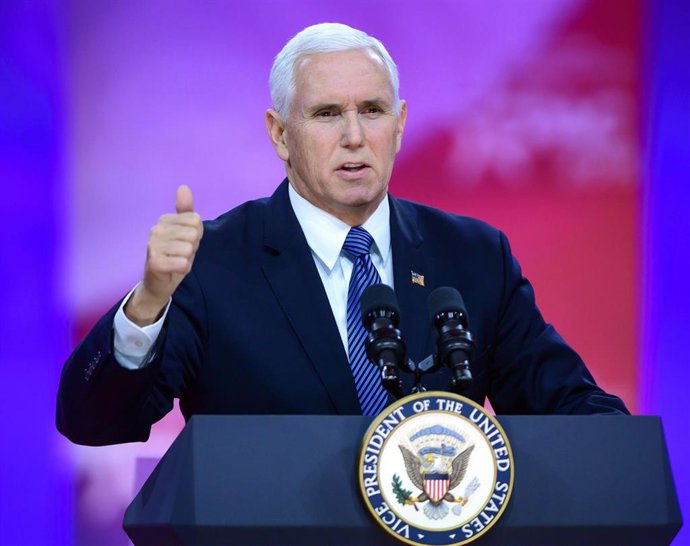 Archivo - El exvicepresidente de Estados Unidos, Mike Pence