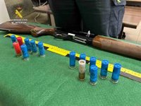 La Guardia Civil interviene una escopeta y munición a un cazador furtivo en La Rioja