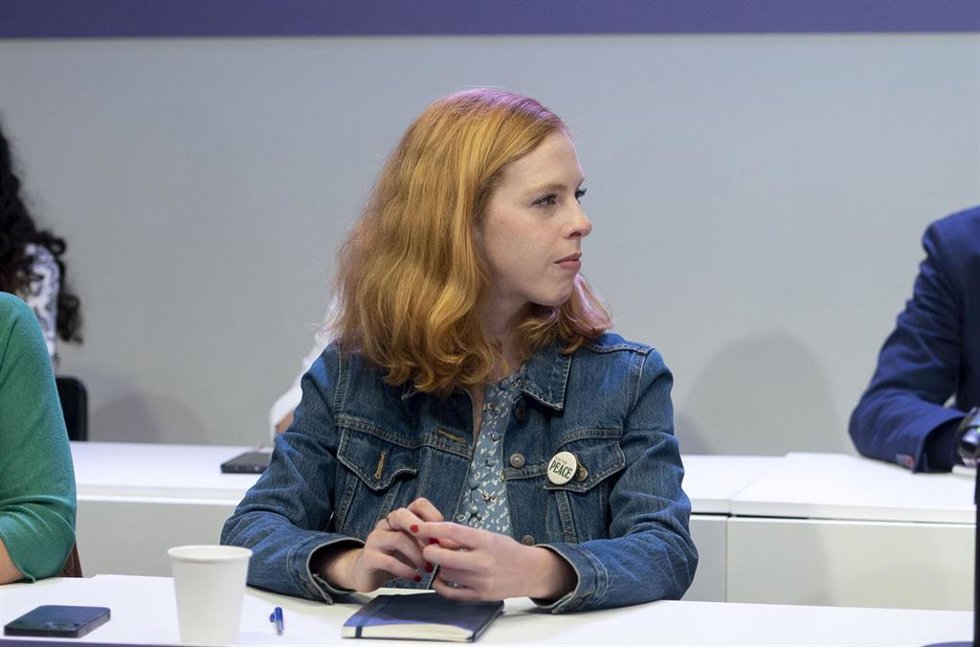 Archivo - La secretaria de Organización de Podemos, Lilith Verstrynge.