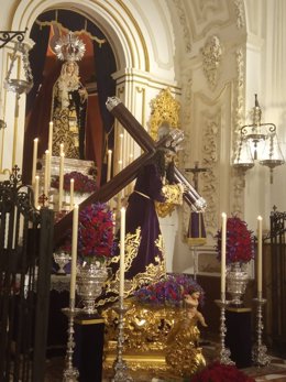 Archivo - Sagrados titulares de la Cofradía de Nuestro Padre Jesús Nazareno Titulado El Rico y María Santísima del Amor de Málaga