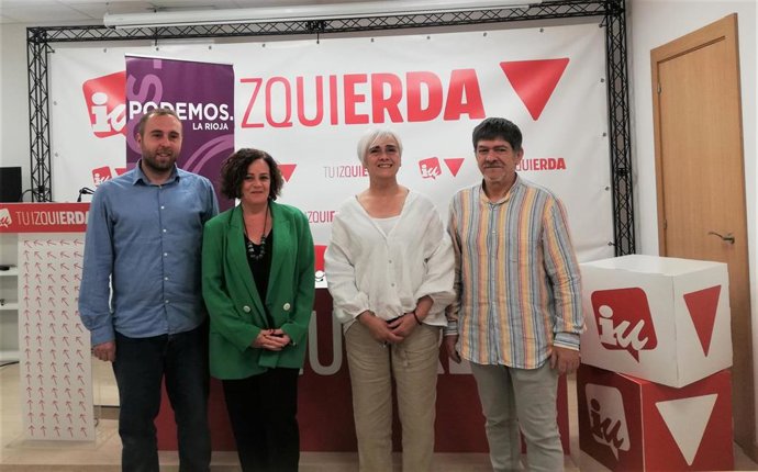 Archivo - De izquierda a derecha, Mendiola, Moreno, Carrero e Illoro,  tras anunciar el preacuerdo
