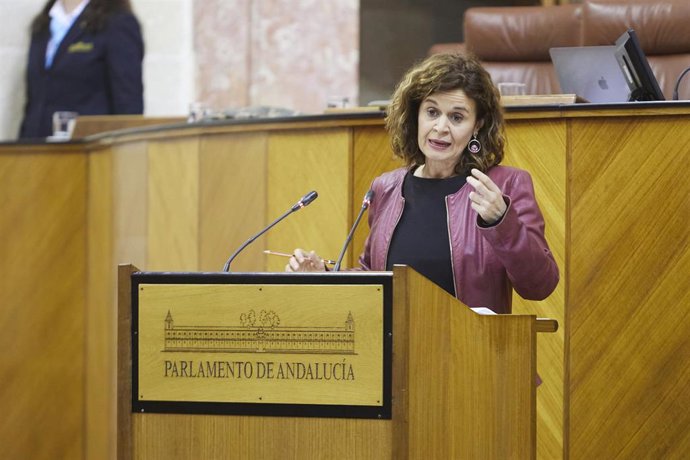 La diputada del Grupo Parlamentario Por Andalucía, Esperanza Gómez, en una foto de archivo.