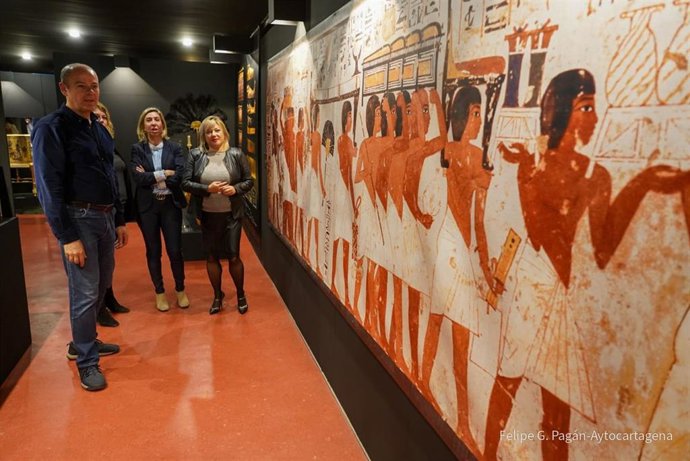 Imauguración de la exposición 'Tesoros de Egipto'
