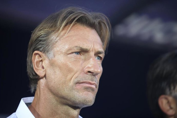 Archivo - El entrenador francés de fútbol Hervé Renard
