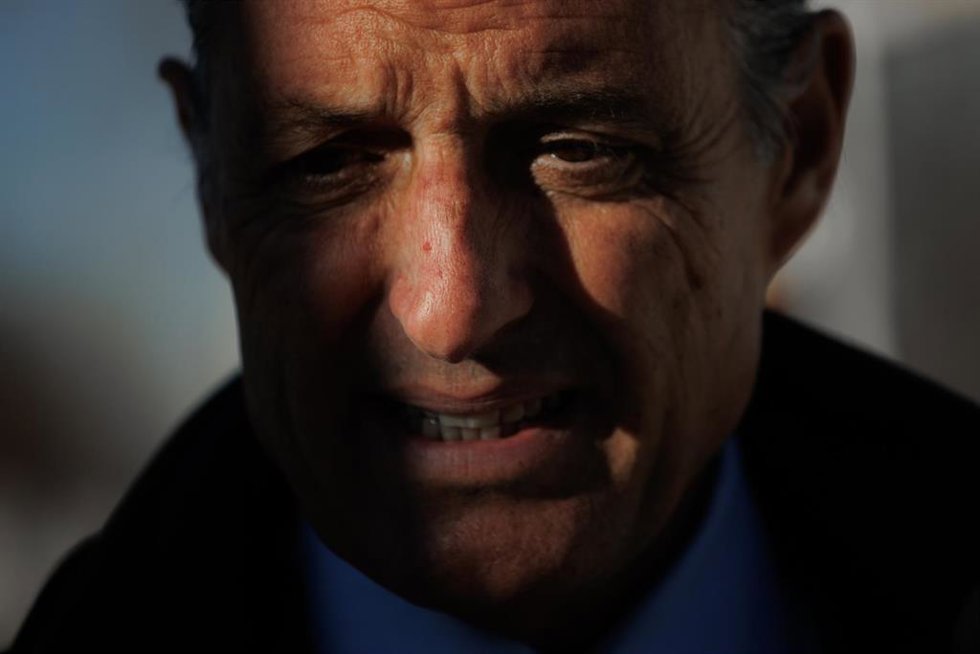 El expresidente de la Comunidad Valenciana Francisco Camps a su llegada a la Audiencia Nacional de San Fernando de Henares, a 28 de febrero de 2023, en San Fernando de Henares, Madrid (España).