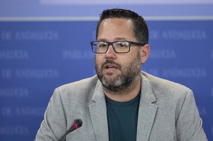 El portavoz del Grupo Mixto-Adelante Andalucía, José Ignacio García, en una imagen de archivo. 