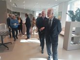 Foto: Chile.- El alcalde de Logroño visita el nuevo centro de trabajo Regus-Las Gaunas situado en la calle Chile