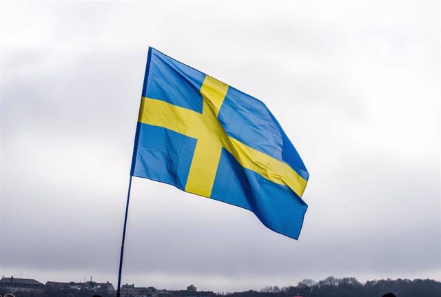 Archivo - Bandera de Suecia