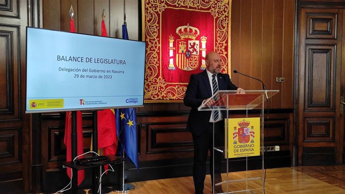 El delegado del Gobierno en Navarra, José Luis Arasti.