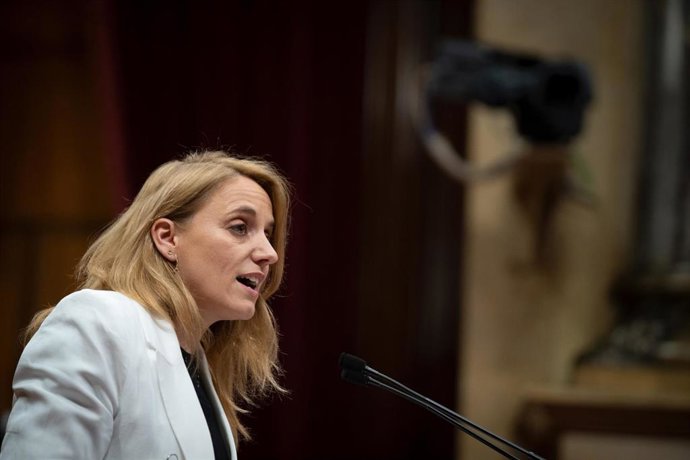 Archivo - La consellera de Economía y Hacienda, Natlia Mas, en una foto de archivo.