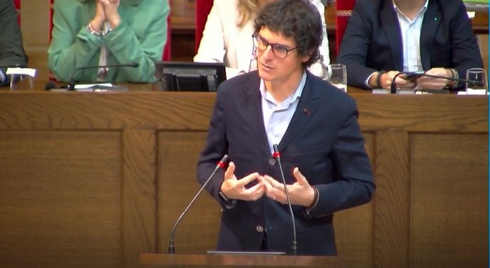 El diputado general de Bizkaia, Unai Rementeria.