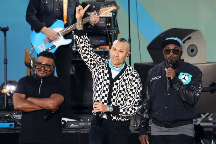 Archivo -  Miembros de Black Eyed Peas