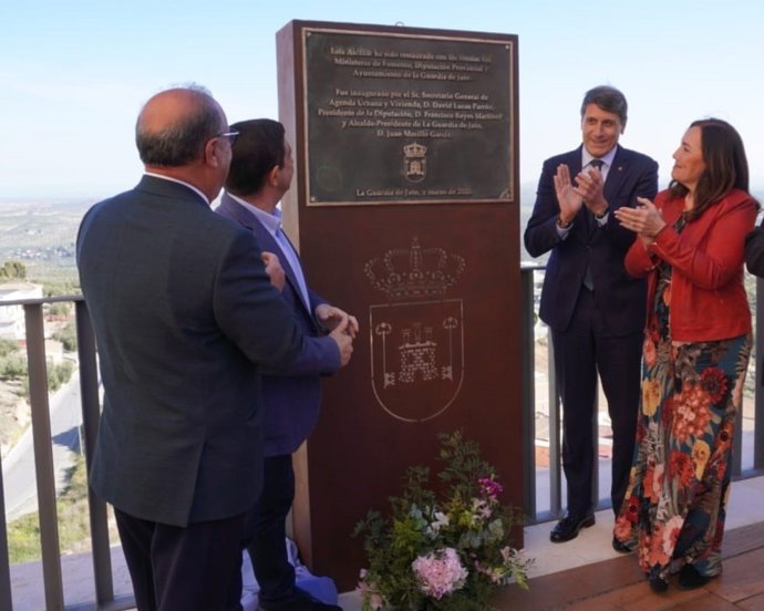 Inauguración de la rehabilitación del castillo de La Guardia.